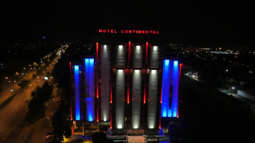 Hotel Continental Skopje Bagian luar foto